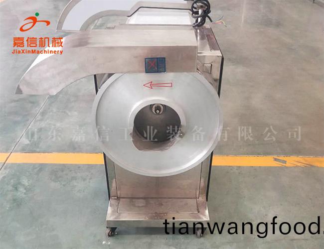 多功(gong)能(neng)雙頭根莖(jing)類蔬(shu)菜(cai)切菜機(jī)(ji) 淨(jìng)菜(cai)清(qing)洗(xi)加(jia)工流水線